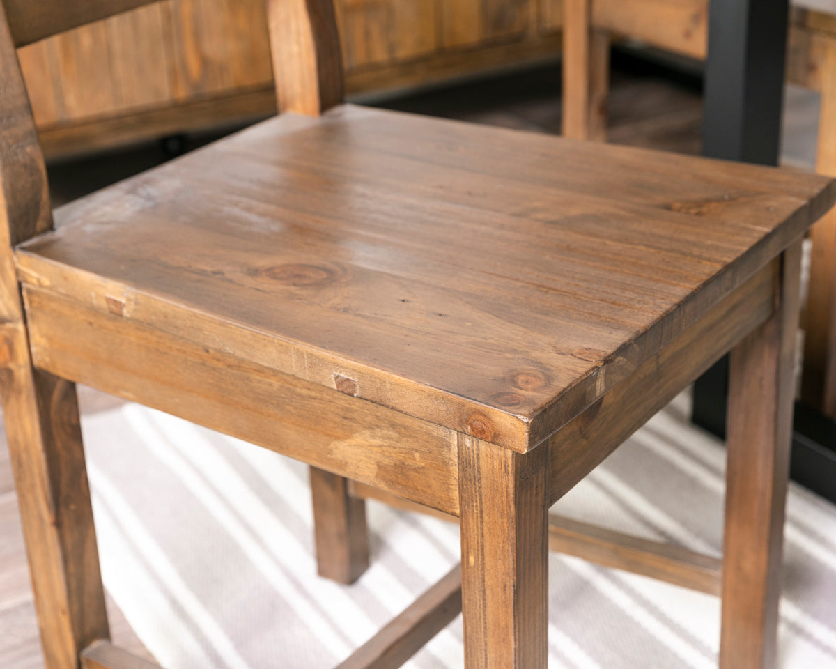 Provence Extending Dining Table (140-180cm) & Brooklyn Cross Back Dining Chair