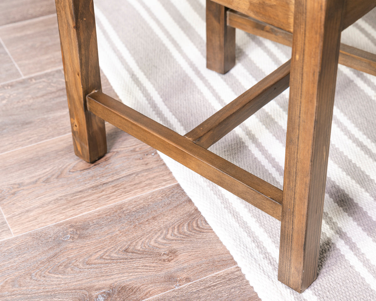Provence Extending Dining Table (140-180cm) & Brooklyn Cross Back Dining Chair