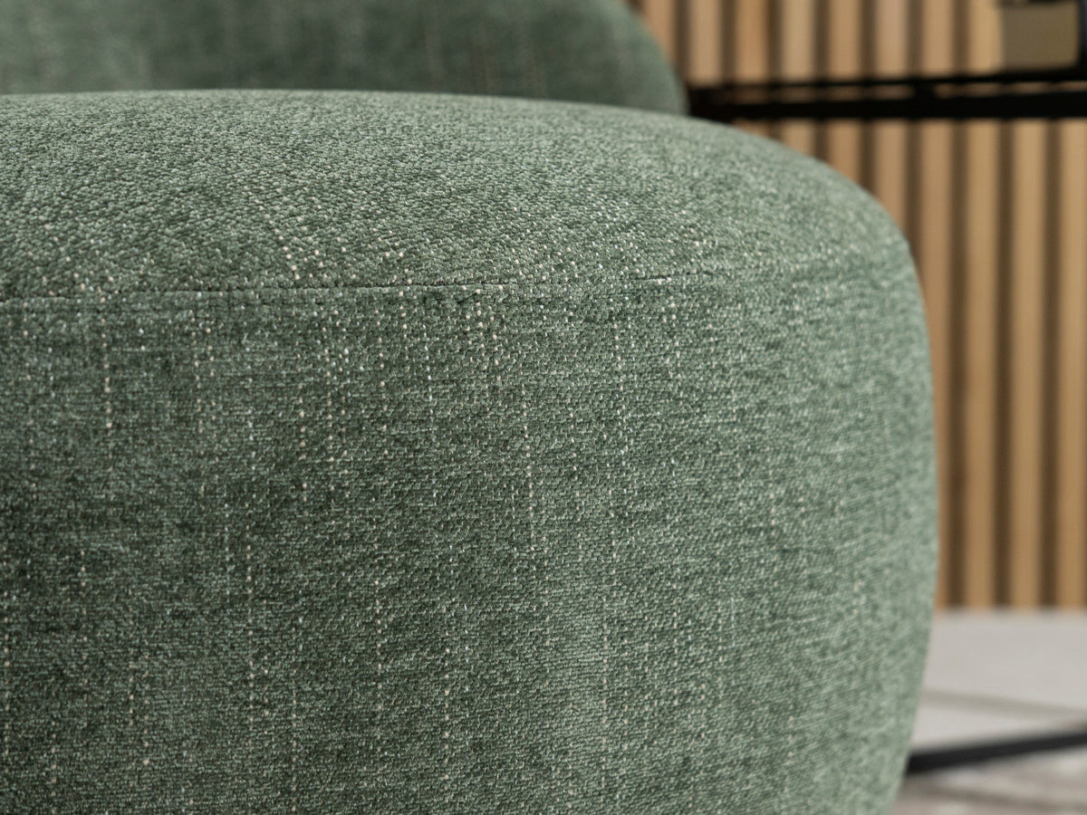 Abelia Eco Green Swivel Chair