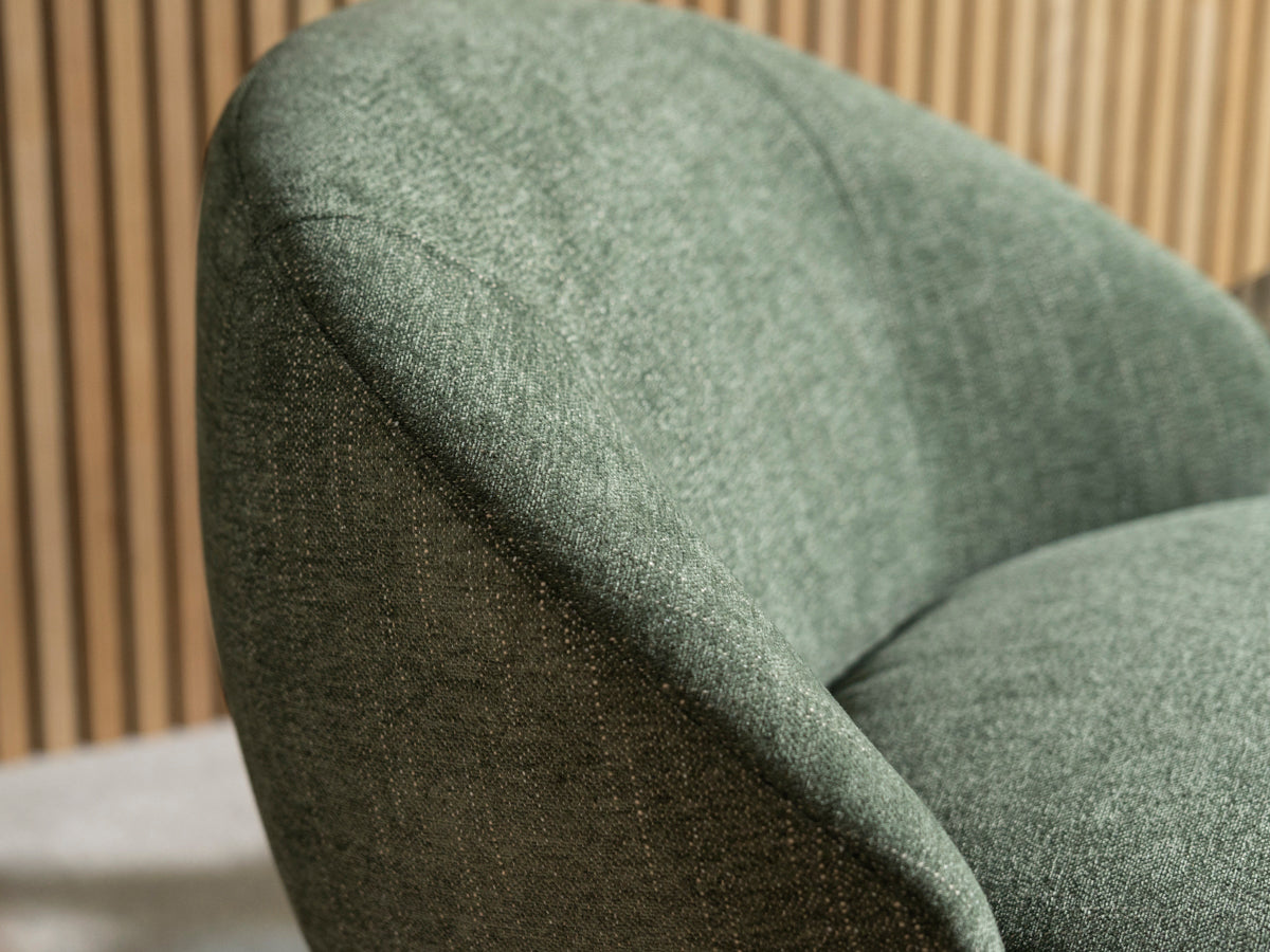 Abelia Eco Green Swivel Chair