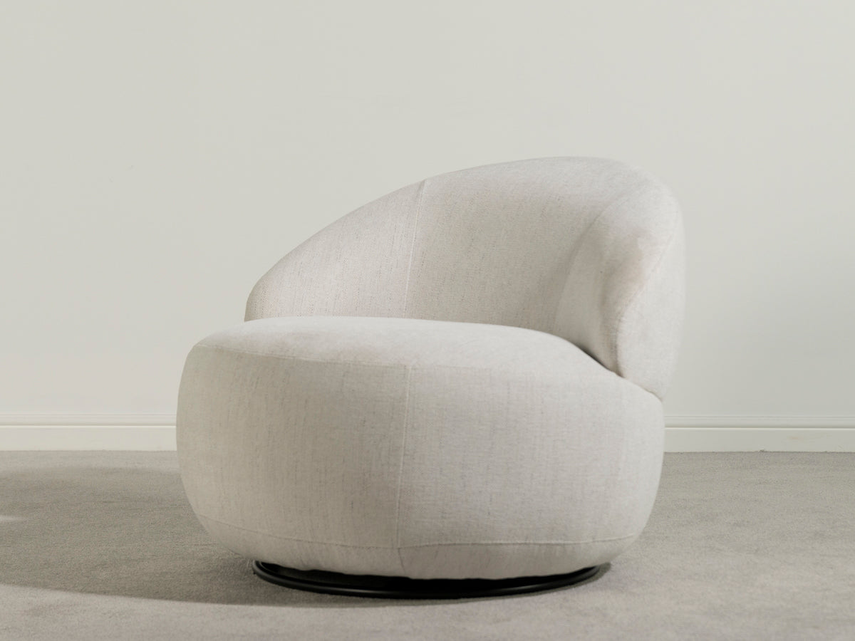 Abelia Eco Natural Swivel Chair
