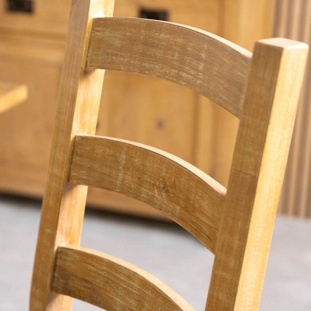 St Ives Light Extendable Dining Table (120cm - 165cm) & St Ives Light Dining Chairs
