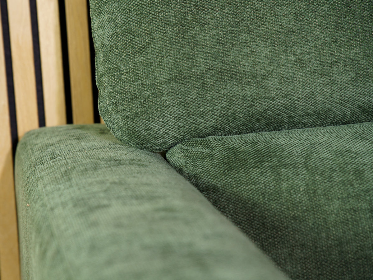 Olive Green 3 Seater