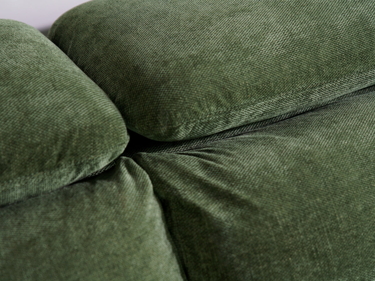 Olive Green 3 Seater