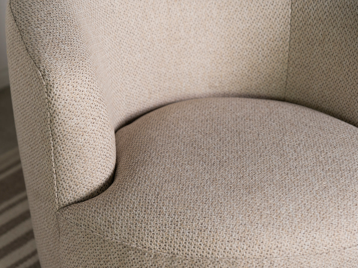 Adelaide Eco Beige Swivel Chair