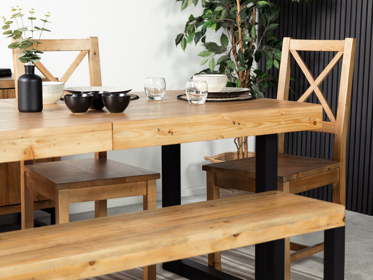 Brooklyn Light Extendable Dining Table (180cm - 240cm)
