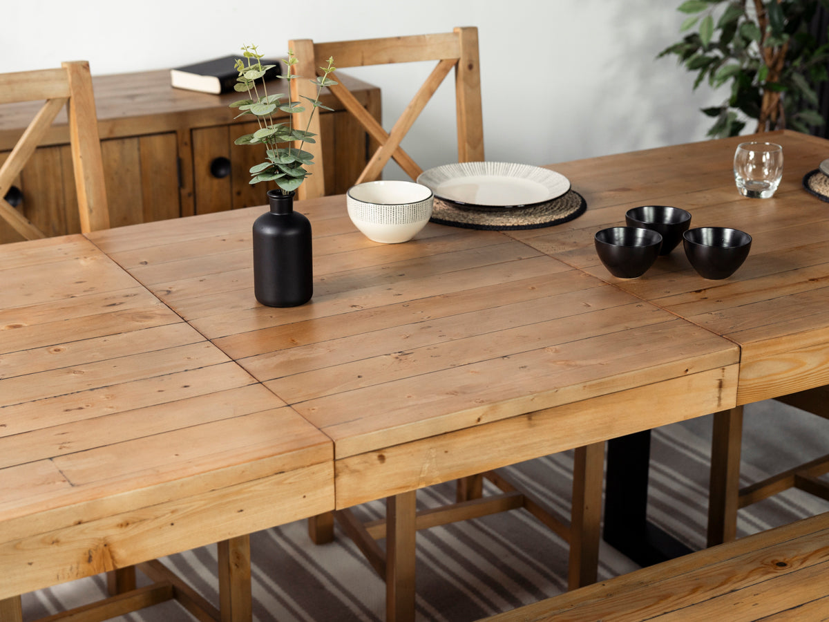 Brooklyn Light Extendable Dining Table (180cm - 240cm)