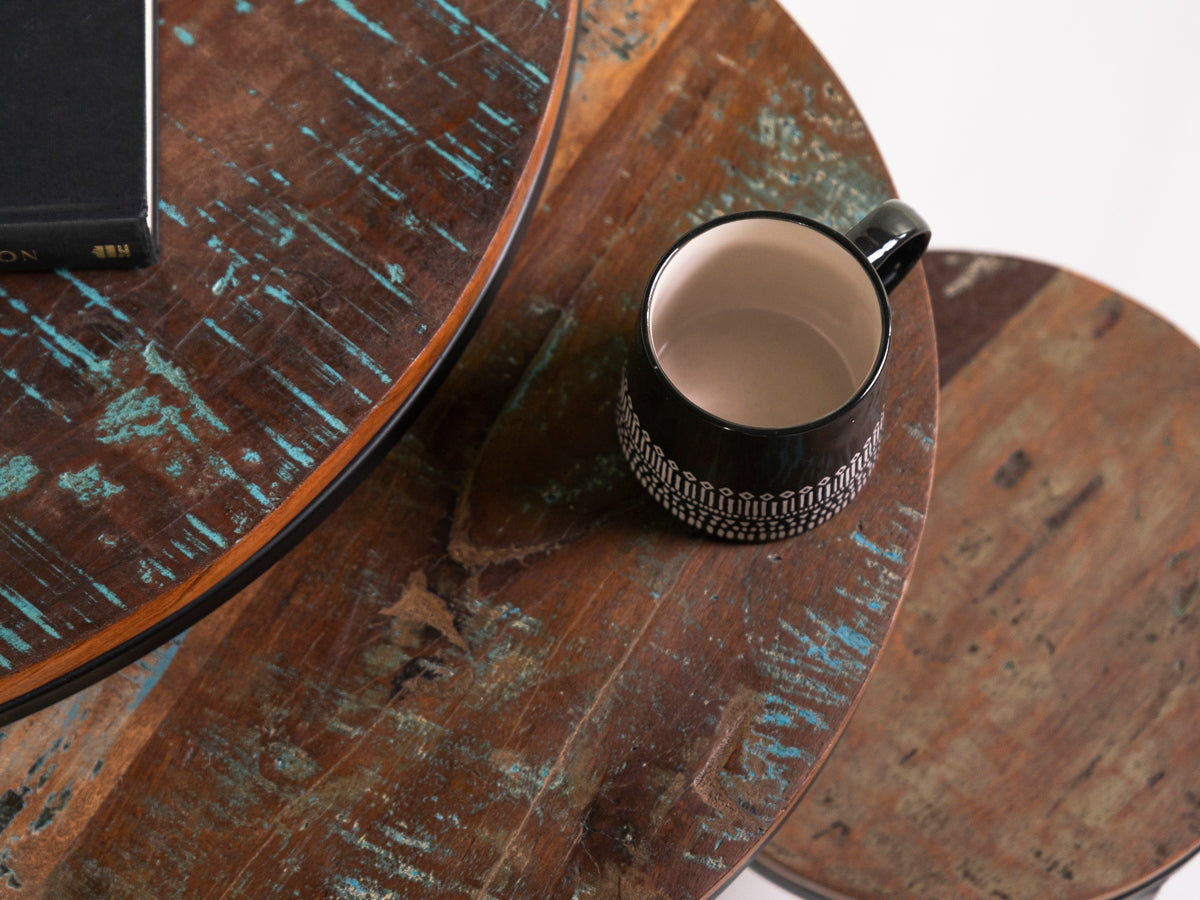 Mayflower Round Nest Iron Coffee Table