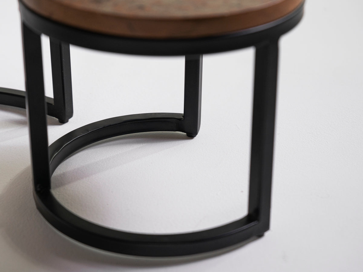 Mayflower Round Nest Iron Coffee Table