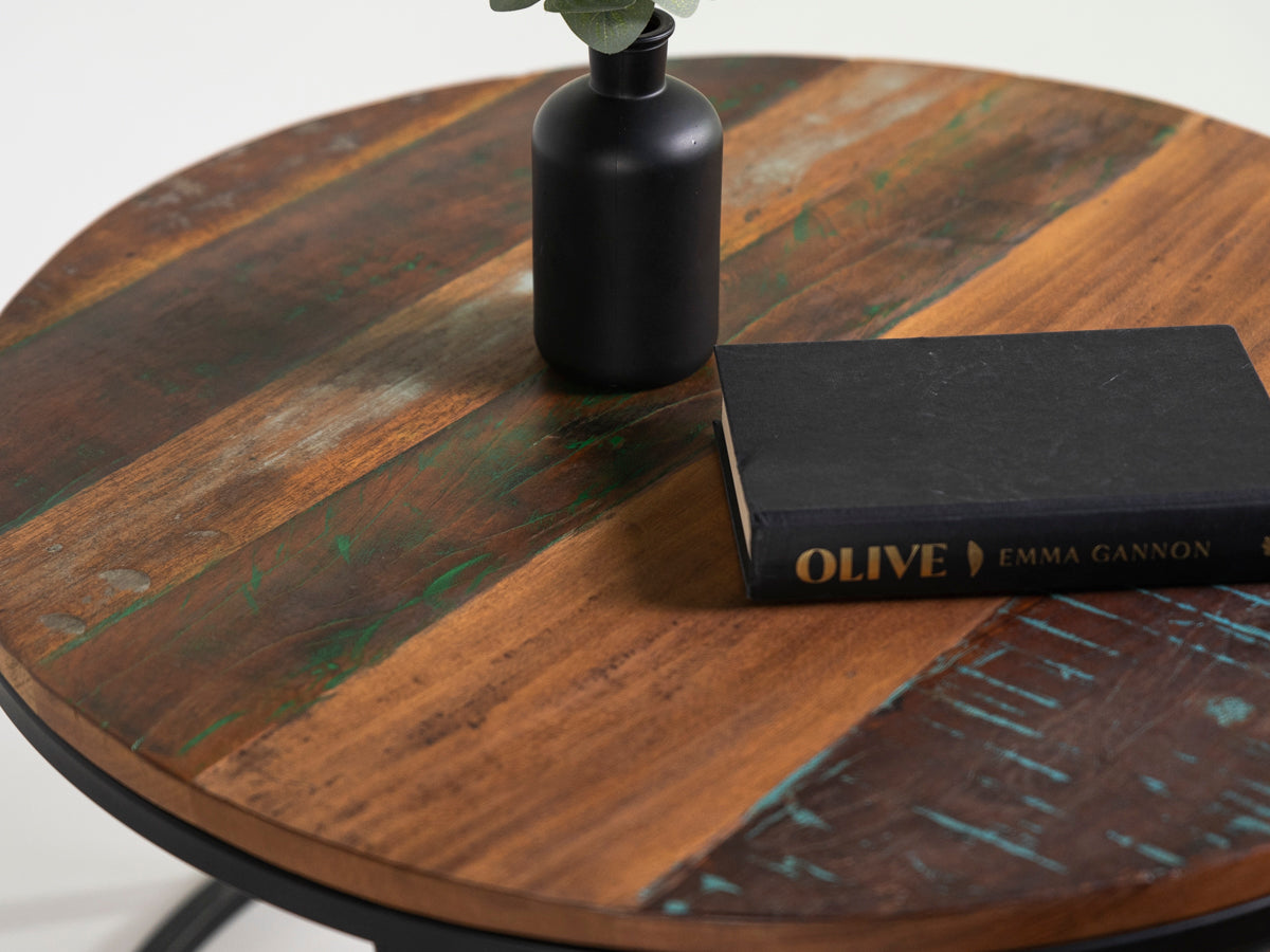 Mayflower Round Nest Iron Coffee Table