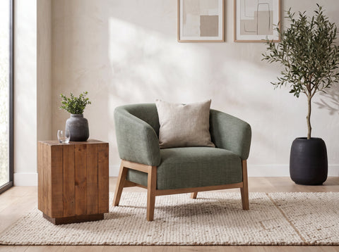 Palm Eco Green Armchair
