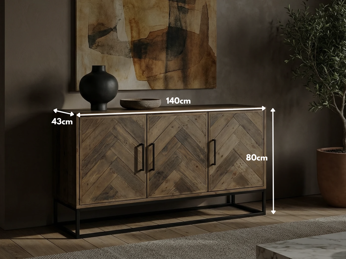 Tulsa Dark Sideboard
