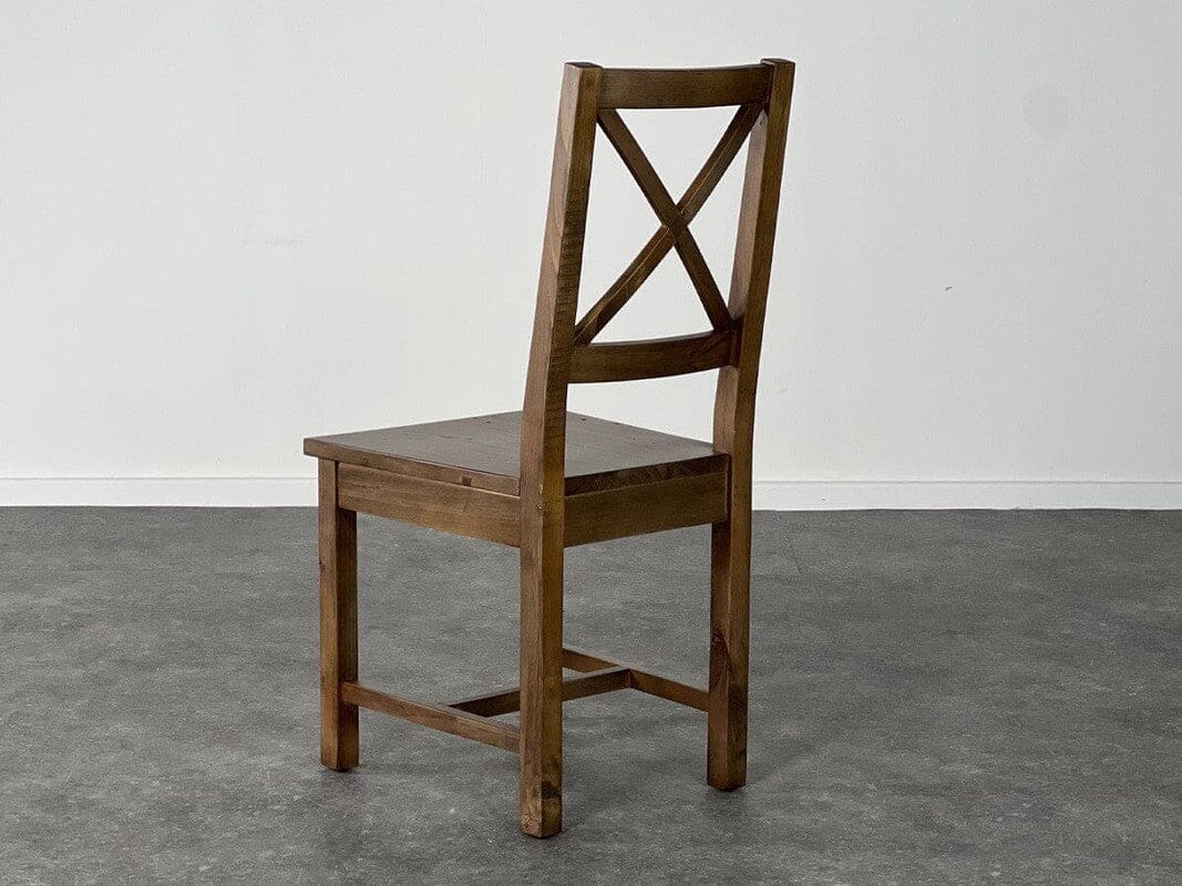 Brooklyn Light Extendable Dining Table (180cm - 240cm) & Brooklyn Cross Back Dining Chair
