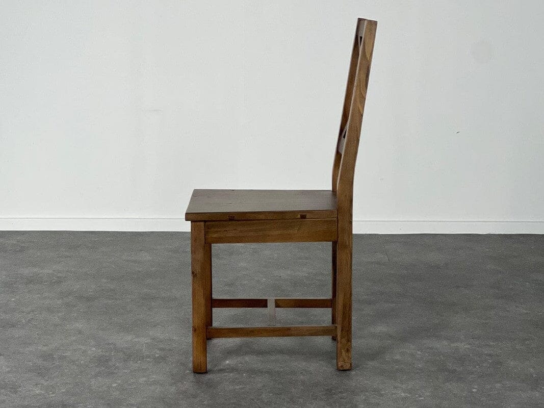 Brooklyn Light Extendable Dining Table (180cm - 240cm) & Brooklyn Cross Back Dining Chair