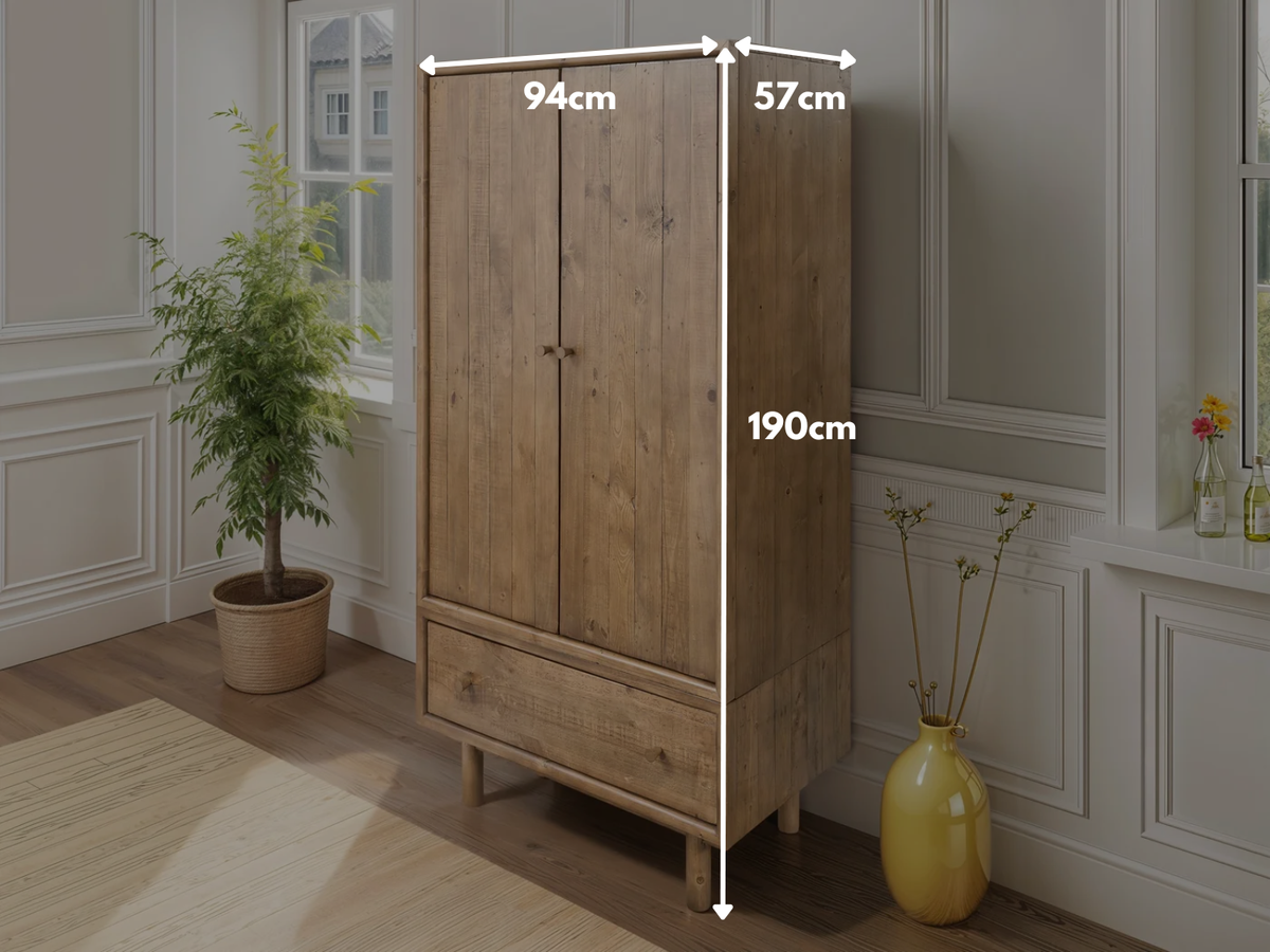 Washington Double Wardrobe