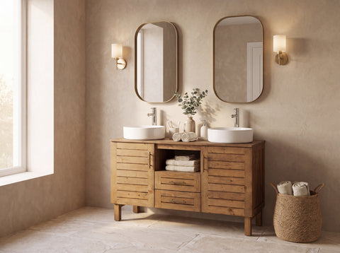 Bayou Double Vanity Unit