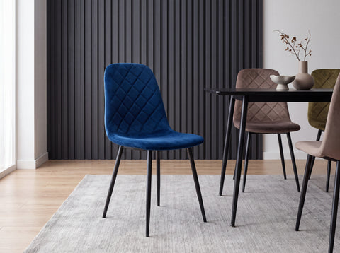 Alston Blue Dining Chair Set Of 2