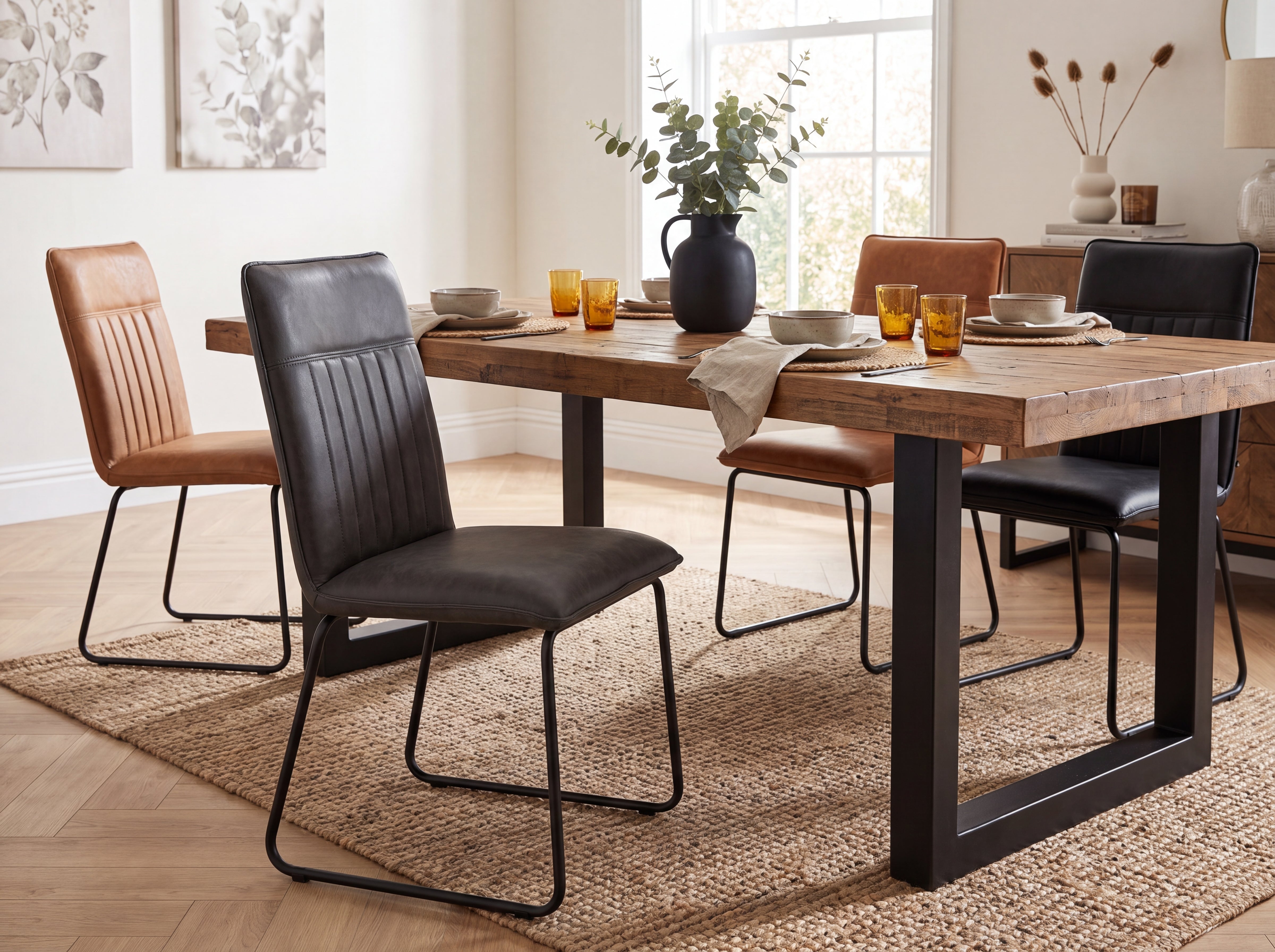 Grainger Grey Dining Chair Set Of 2