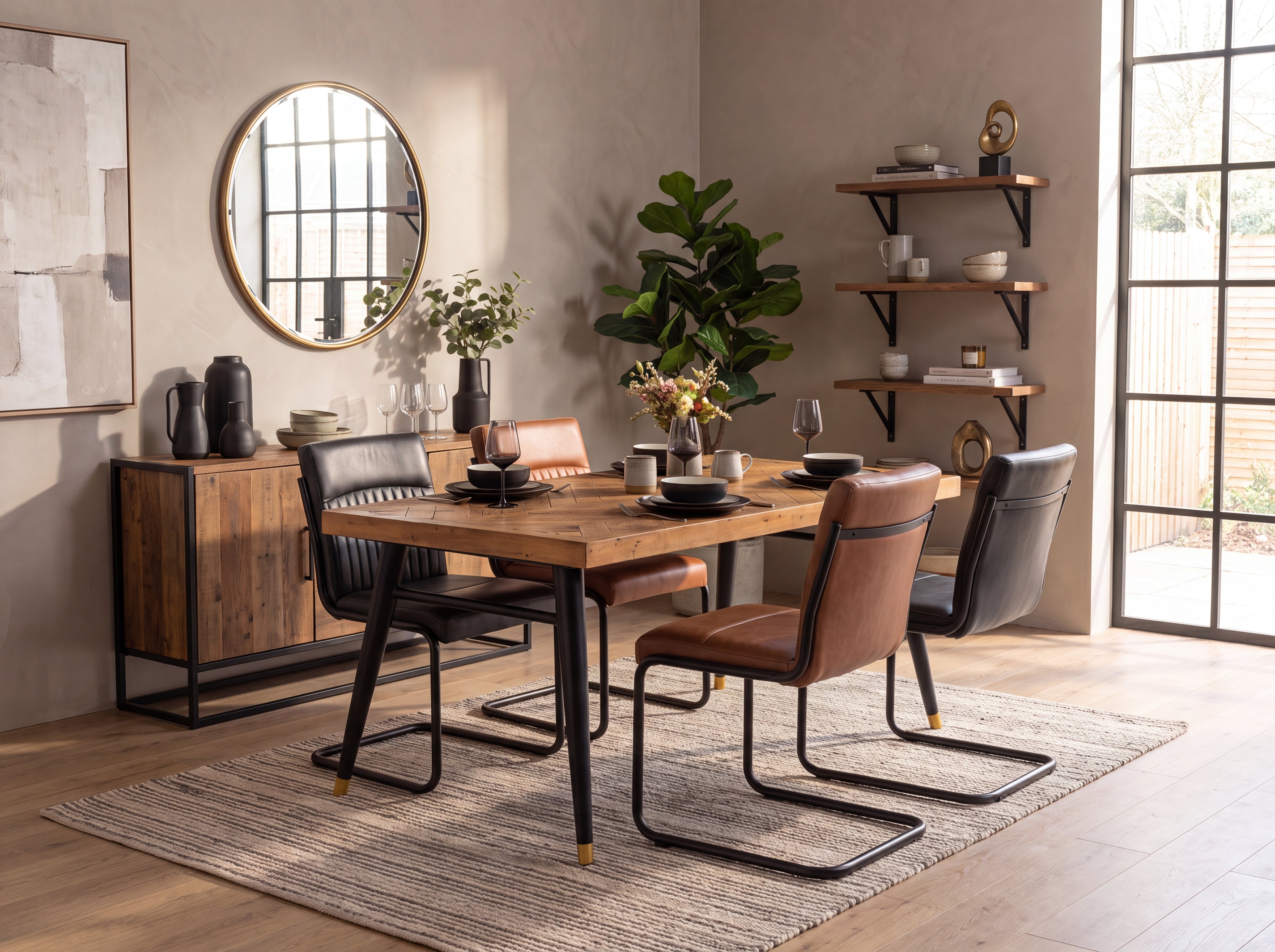 Mode 140-180cm Extendable Dining Table