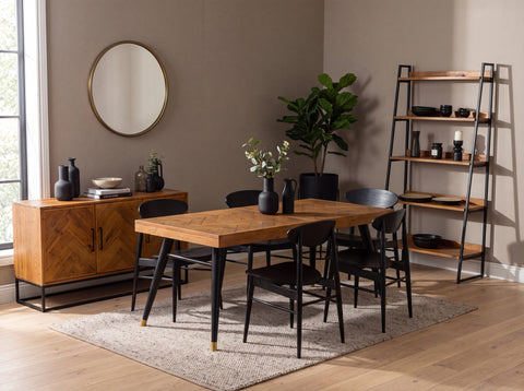 Mode 180-240cm Extendable Dining Table & Gabo Dining Chairs