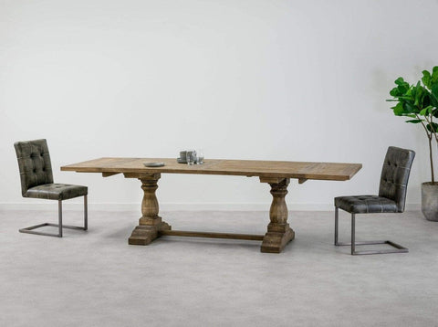 London Farmhouse Extendable Dining Table