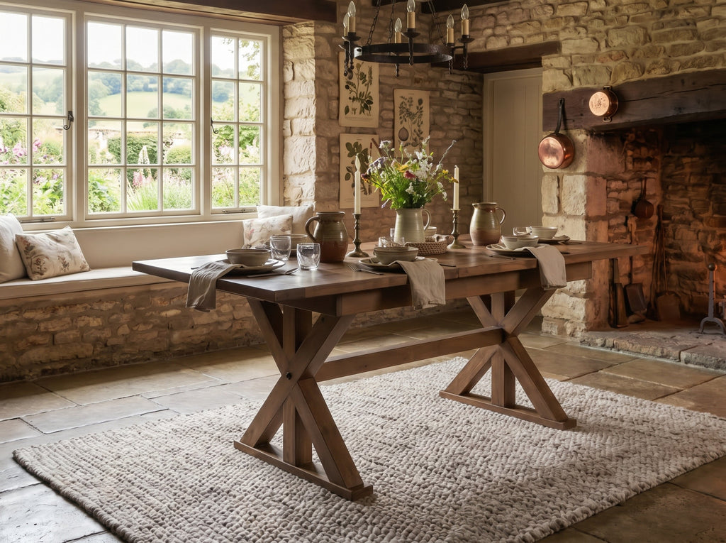 Rustic Luxury Interiors: Where Reclaimed Wood Meets Refined Elegance