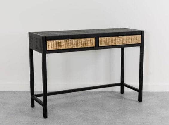 Newport Wicker Console Table