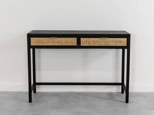 Newport Wicker Console Table