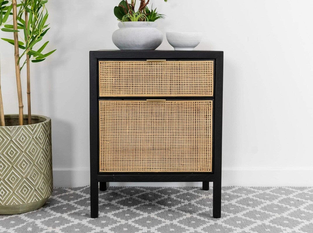 Newport Wicker Filing Cabinet