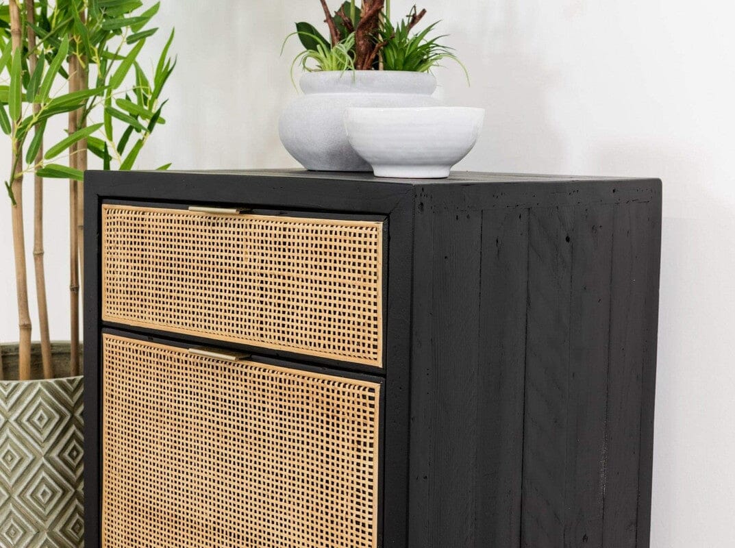 Newport Wicker Filing Cabinet