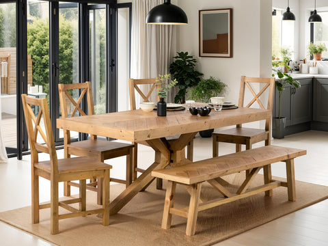 Baltimore Fixed Top Dining Table