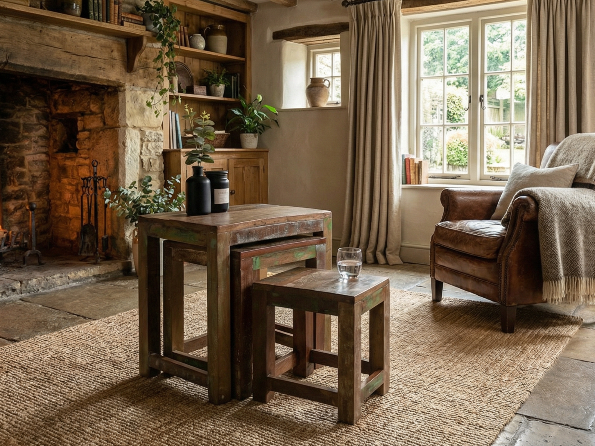 Mayflower 3 Nest of Tables