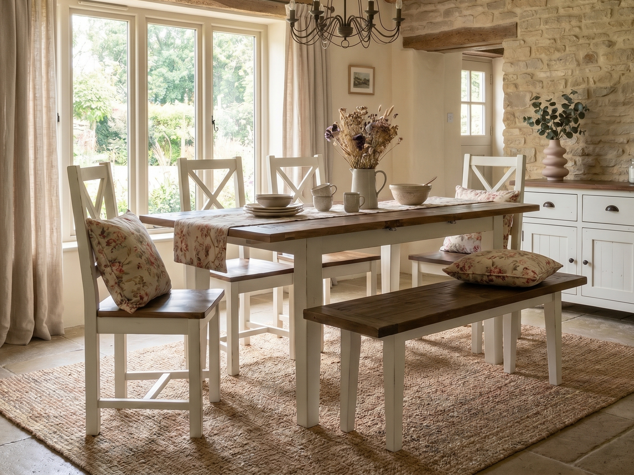 Devon Extendable Dining Table (140cm - 180cm)