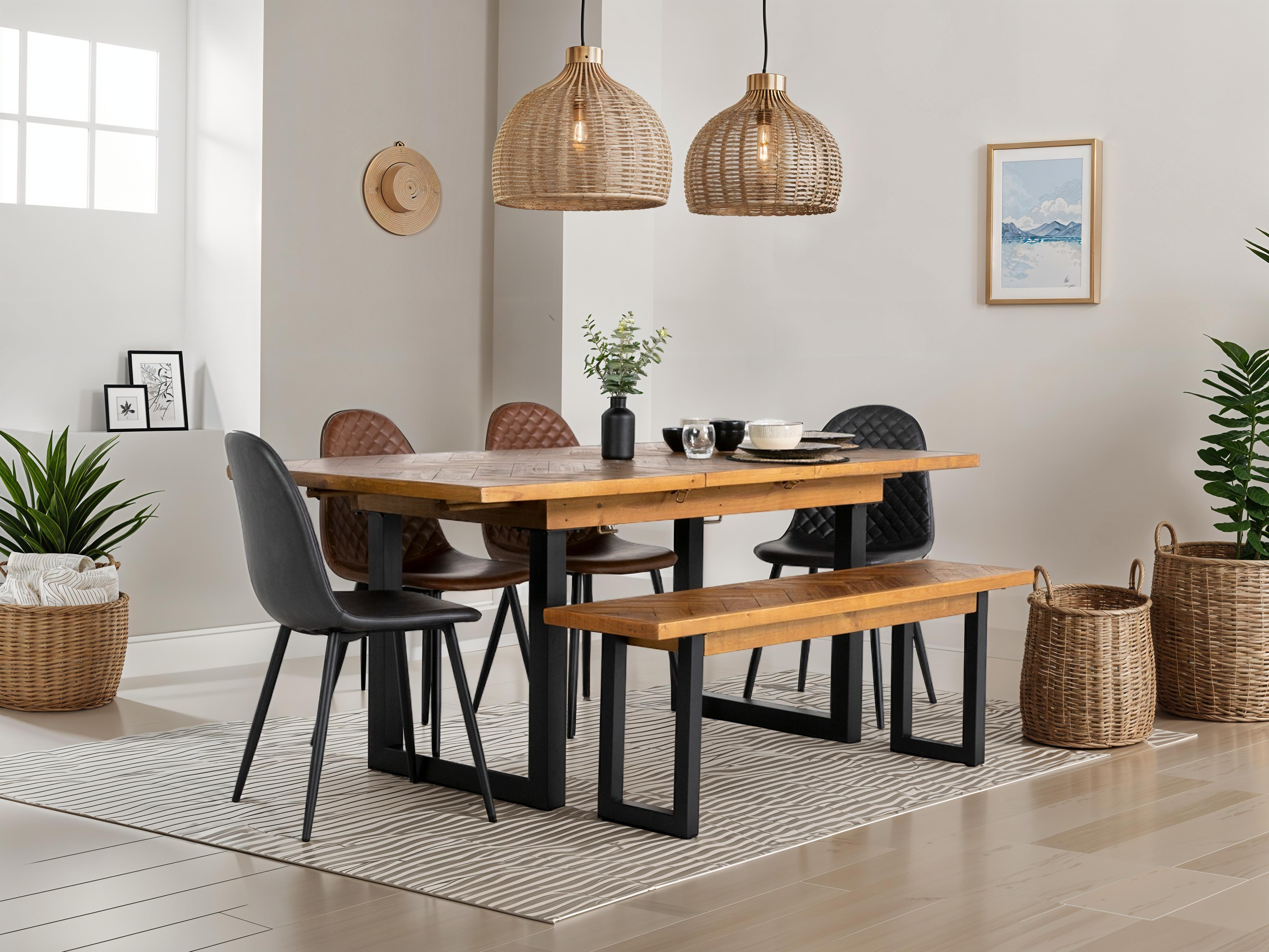 Tulsa Extendable Dining Table (140cm - 180cm)