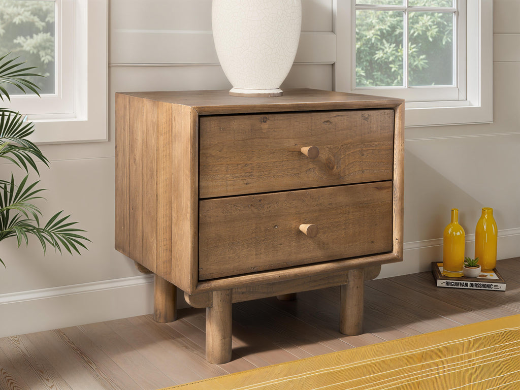 2 Drawer bedside table