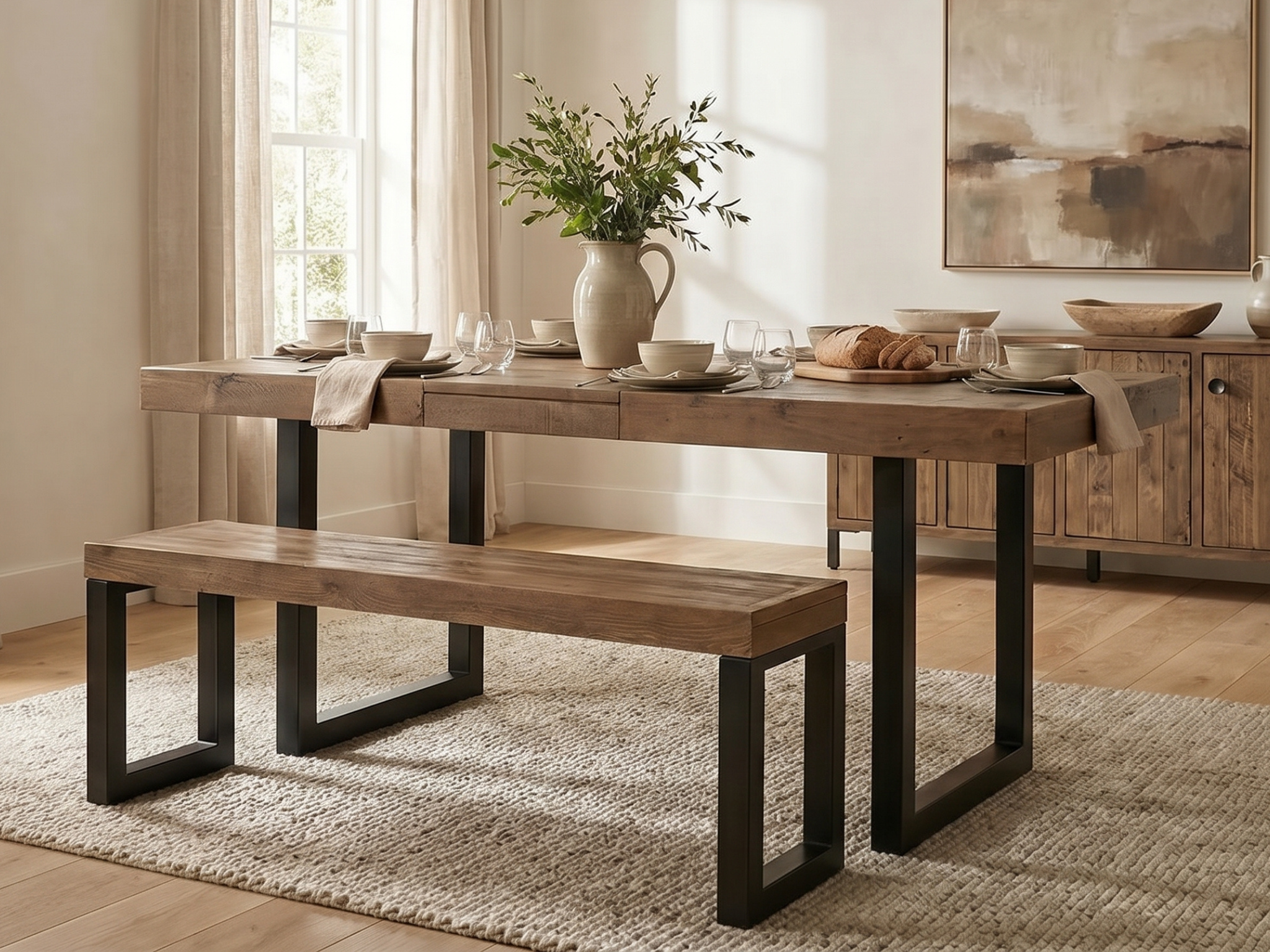 Brooklyn Extendable Dining Table (140cm - 180cm)