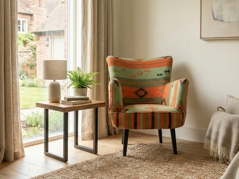 Hallie Kantha Armchair