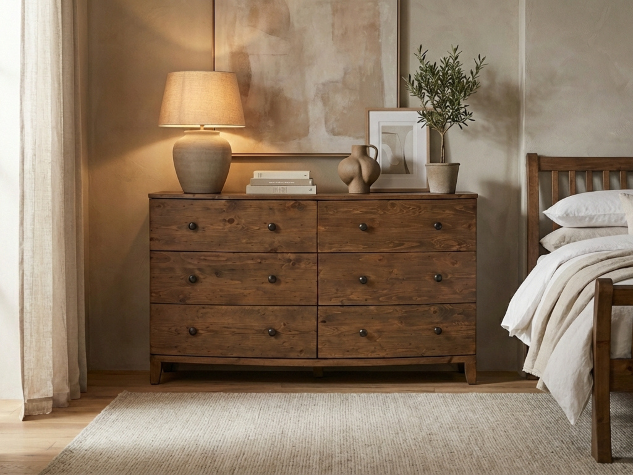 Hawaii 6 Drawer Wide Chest