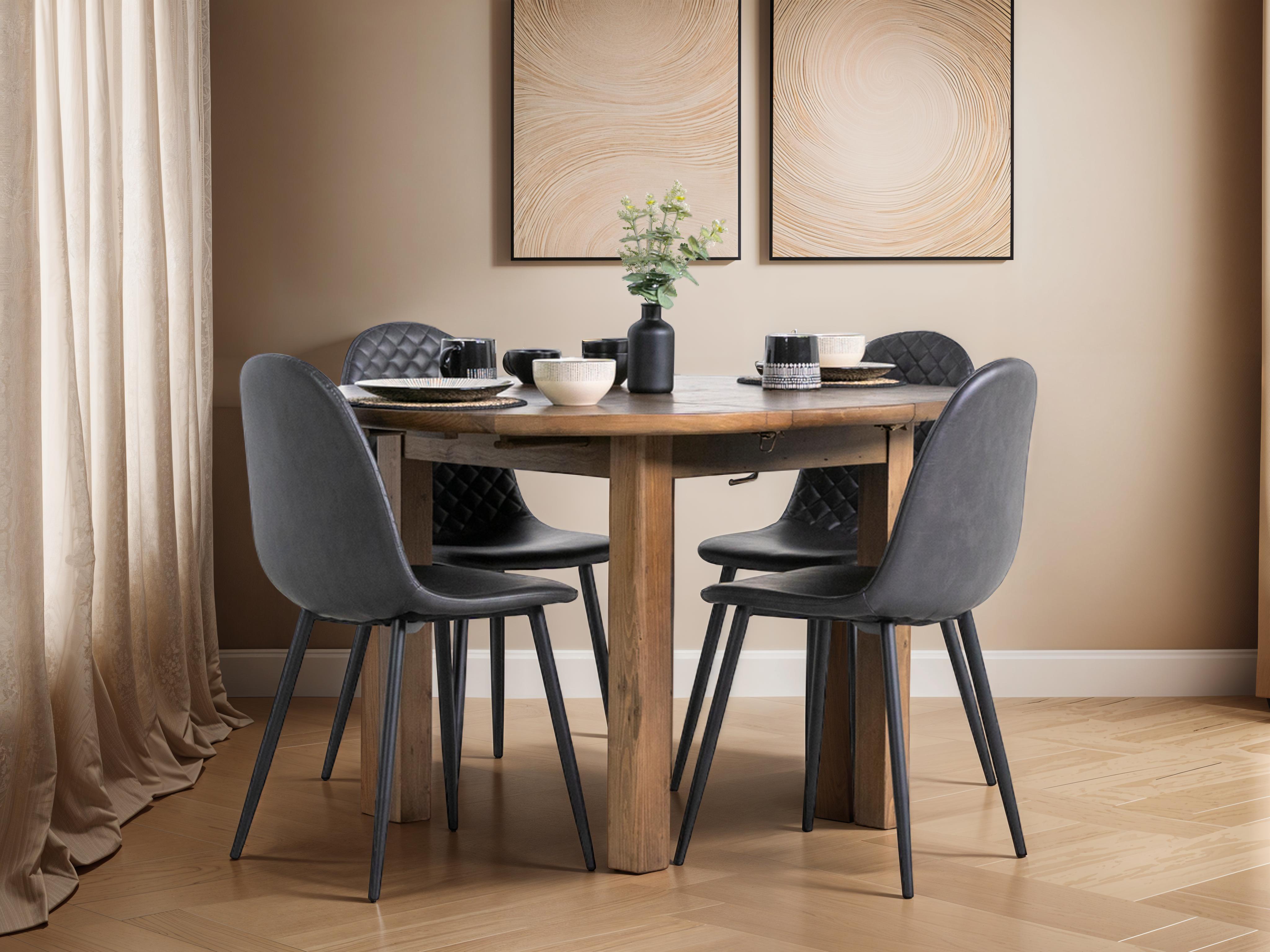 Brooklyn Round Extendable Dining Table