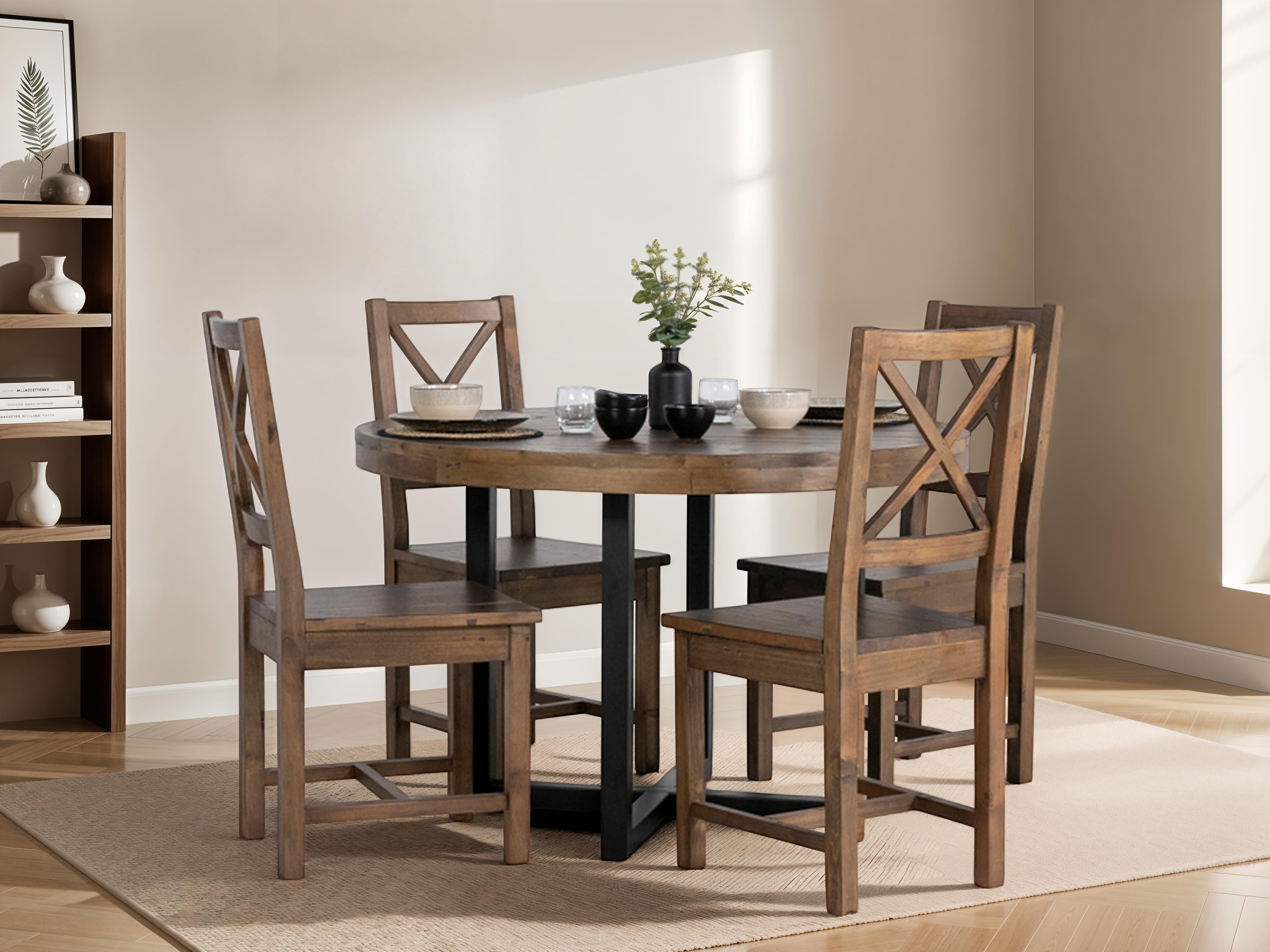 Brooklyn 120cm Round Dining Table