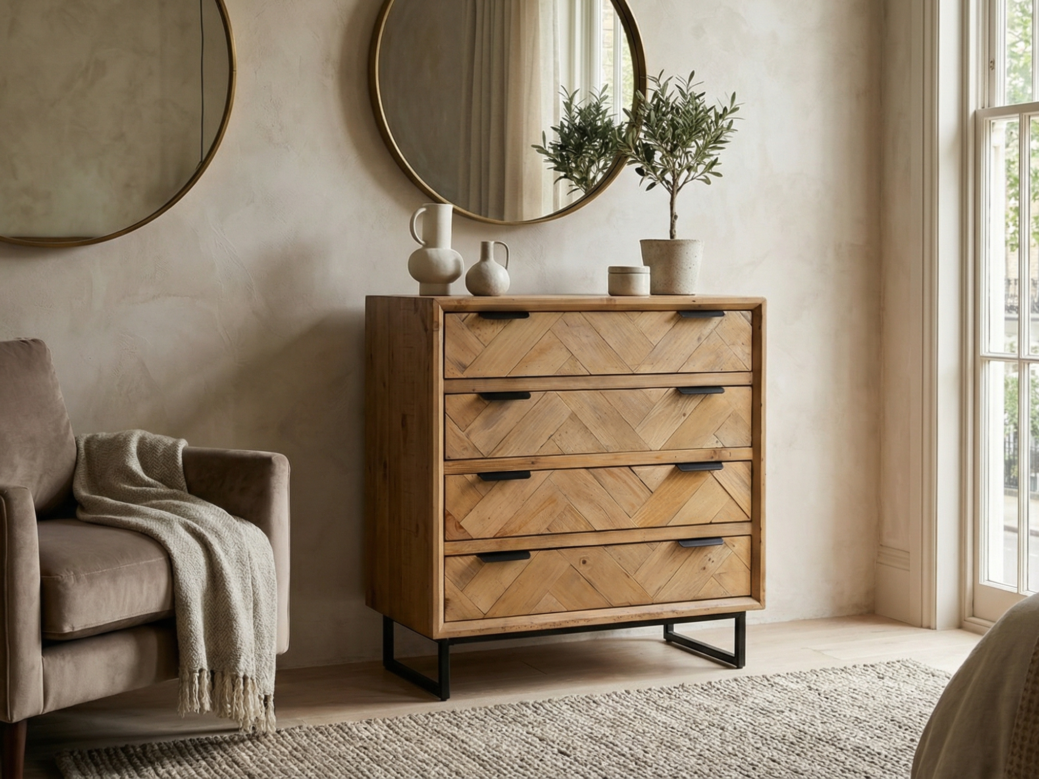 Sydney 4 Drawer Chest
