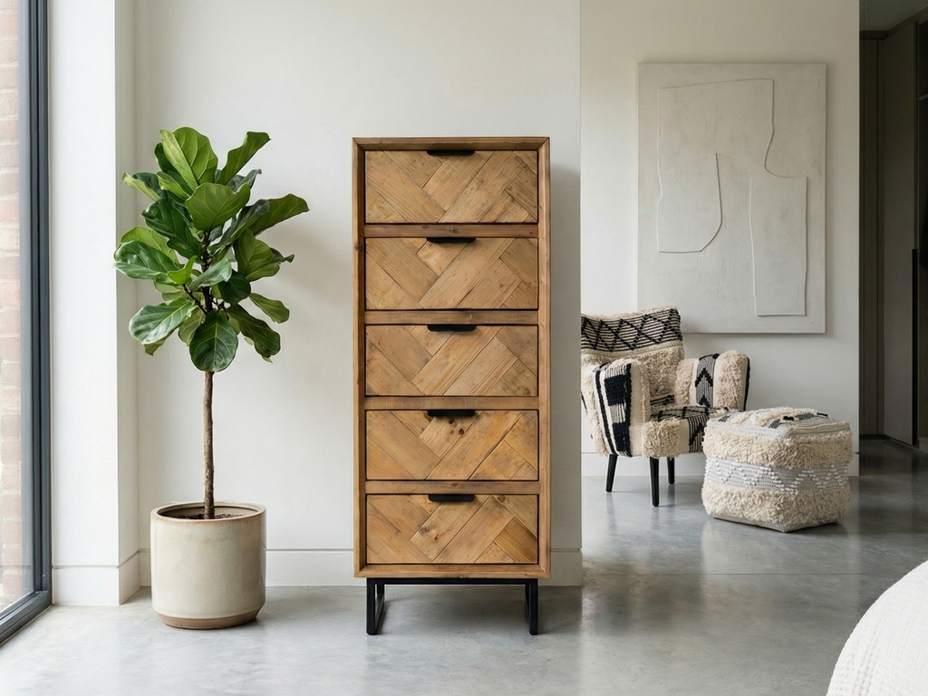 Sydney 5 Drawer Tall Chest