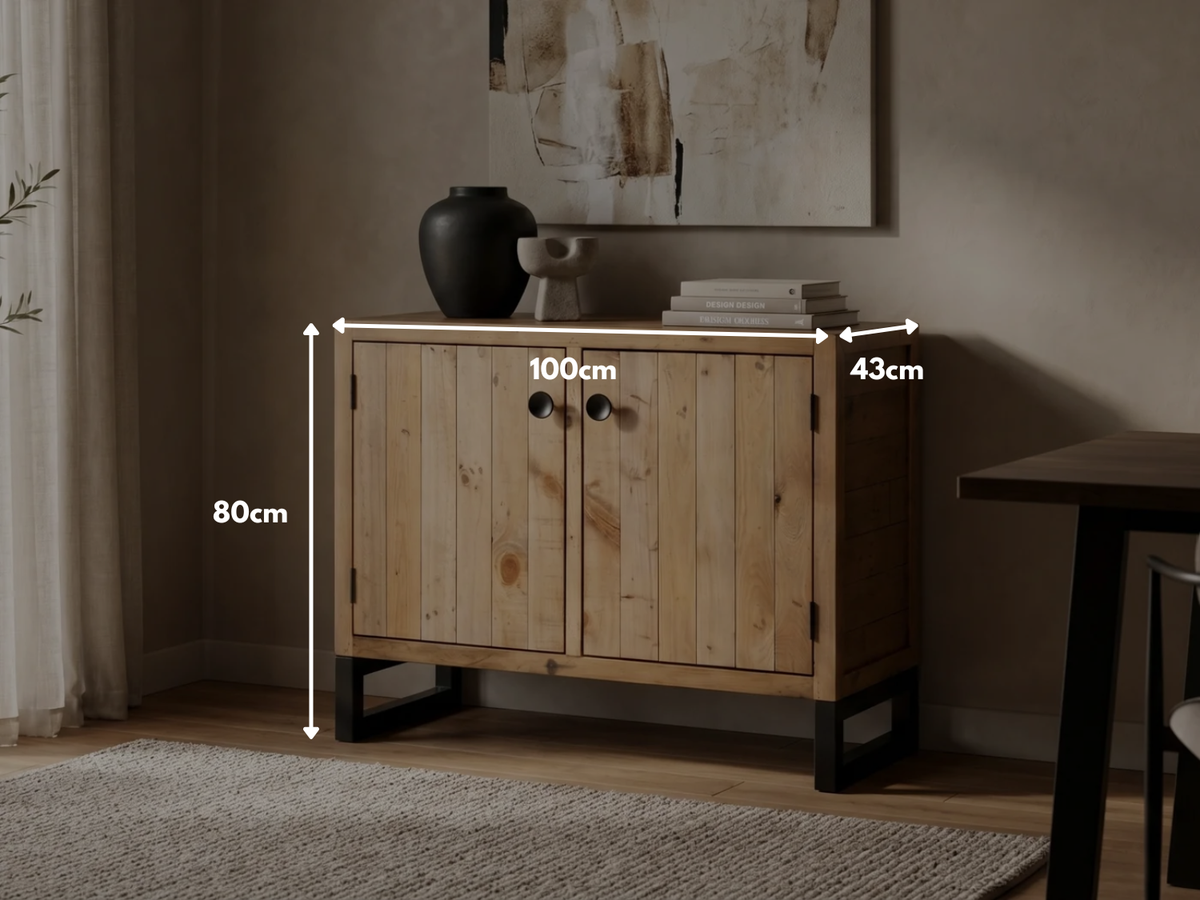 Brooklyn Light 2 Door Sideboard