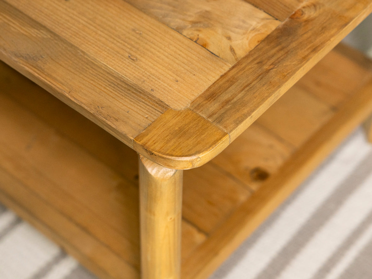 Scandi Coffee Table With Shelf