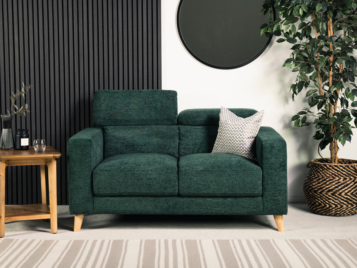 Olive 2 Seater Ratchet Headrest - Eco Sofa