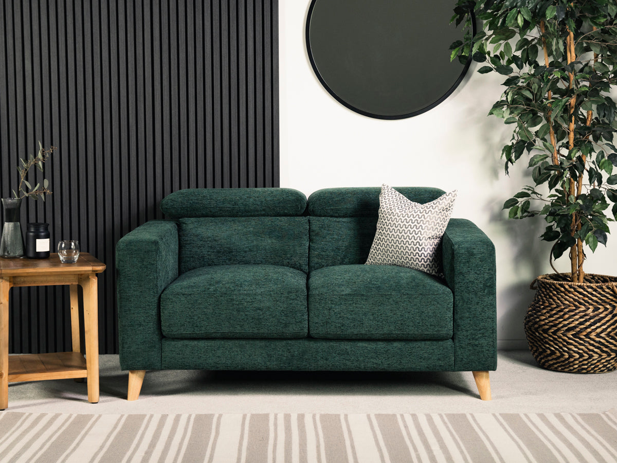 Olive 2 Seater Ratchet Headrest - Eco Sofa