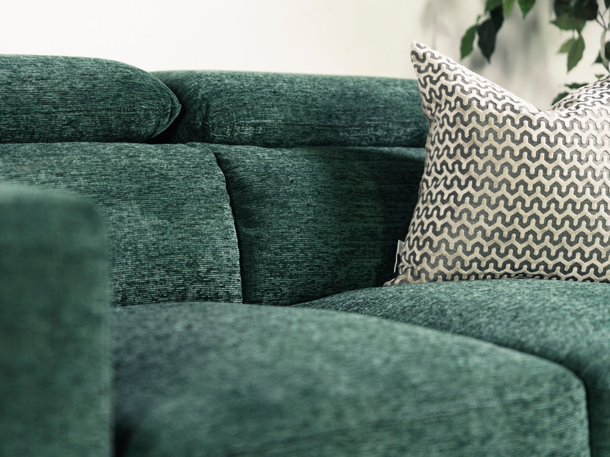 Olive 2 Seater Ratchet Headrest - Eco Sofa