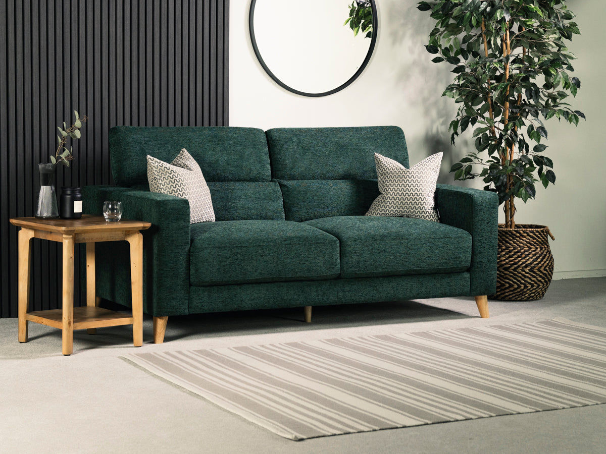 Olive 3 Seater Ratchet Headrest - Eco Sofa