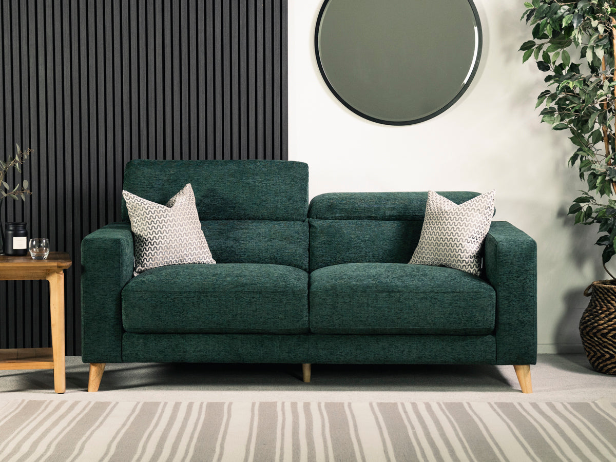 Olive 3 Seater Ratchet Headrest - Eco Sofa