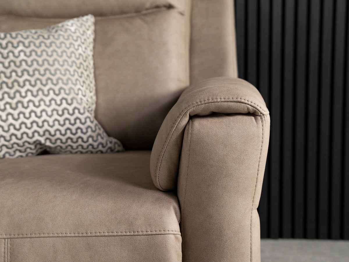 Charlie 3 Seater Power Recliner - Eco Sofa